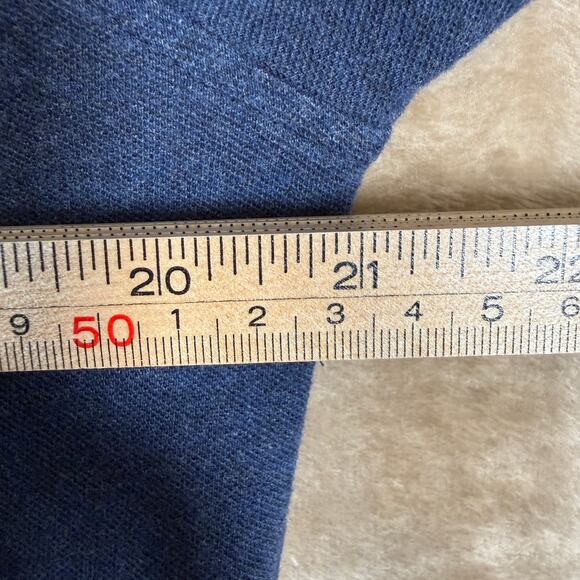 Ralph Lauren Men’s Featherweight Mesh Button Down Shirt Navy Blue Lightweight M - Picture 7 of 7